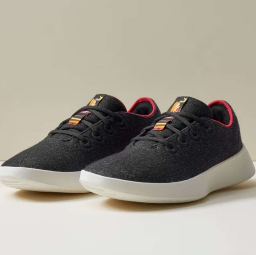 Allbirds Wool Runner 2 Go - Natural Black/Kea Red/ Natural White